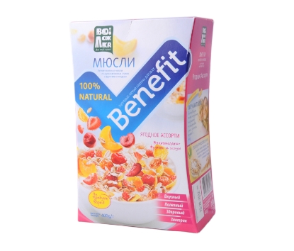 Picture of Բենեֆիտ Մյուսլի Հատապտղային ասորտի 400գ
