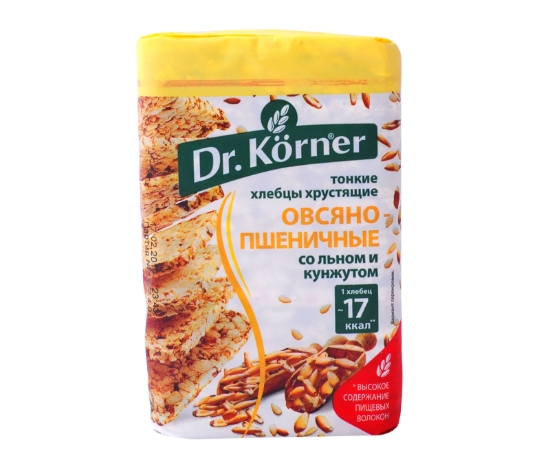 Picture of Դր.Կորներ Հացիկ Վարսակ և Ցորեն 100գ