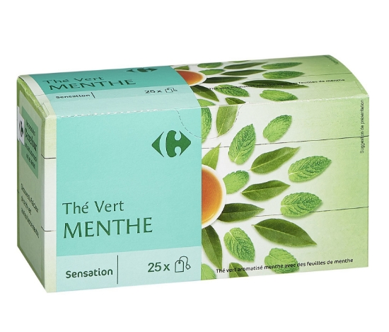 Picture of Քարֆուր Թեյ Կանաչ Մենթոլ 25 հատ 37.5գ