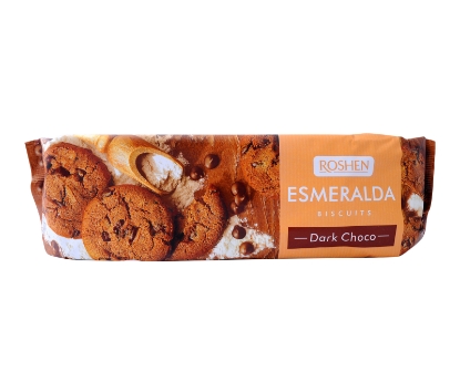 Picture of Ռոշեն Թխվածքաբլիթներ Մուգ շոկոլադ Էսմերալդա 150գ