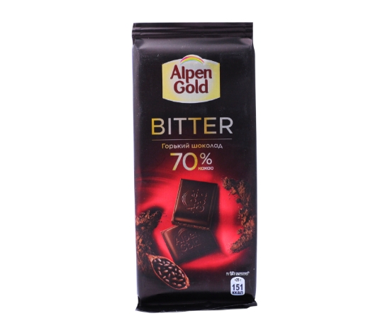 Picture of Ալպեն Գոլդ Դառը շոկոլադ 70% Կակաո 85գ