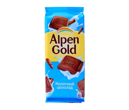 Picture of Ալպեն Գոլդ Կաթնային Շոկոլադ 90գ