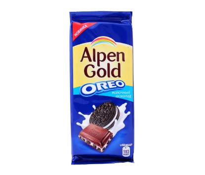 Picture of Ալպեն Գոլդ Կաթնային Շոկոլադ Օրեո 95գ