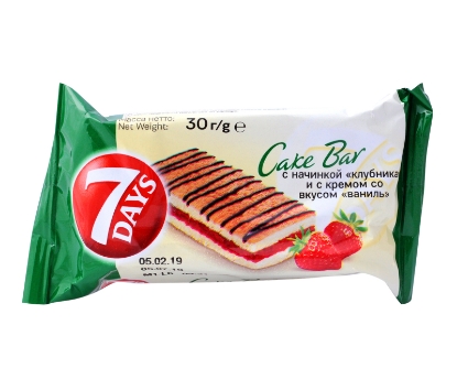 Picture of 7 օր Թխվածք Ելակի միջուկով 30գ