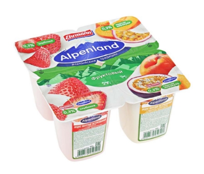 Picture of Ալպենլենդ Յոգուրտ Ելակ 0.3% 60գ