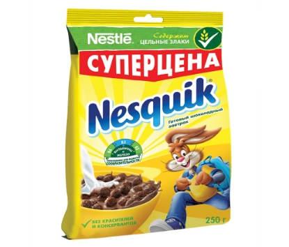 Picture of Նեսքվիկ Պատրաստի նախաճաշ շոկոլադե գնդիկներ 250գ