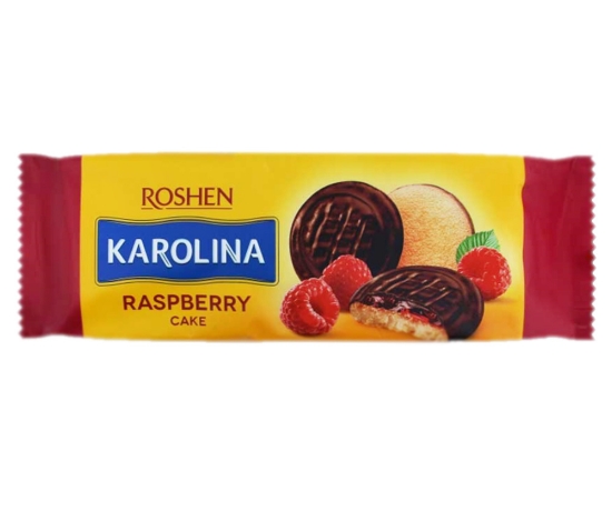Picture of Ռոշեն Շոկոլադապատ թխվածքաբլիթներ Կարոլինա Ազնվամորու համով 135գ