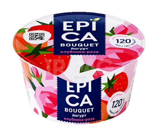 Picture of Էպիկա Յոգուրտ Բուկետ Ելակ / Վարդ 4.8% 130գ