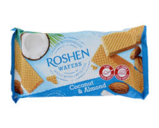 Picture of Ռոշեն Վաֆլի Կոկոս ու նուշ 216գ  (1 տուփը՝ 16 հատ)